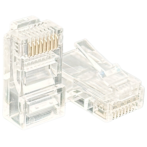 PLUG RED RJ-45 CAT5 8 HILOS