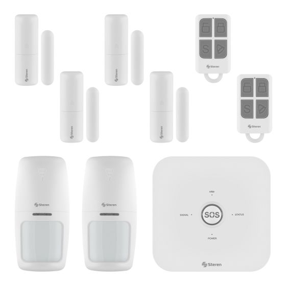 Kit Alarma 6 Sensores Wifi