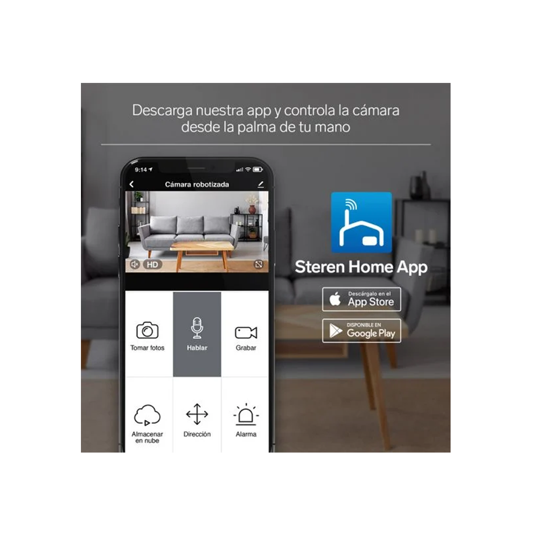 CÁMARA IP STEREN INTERNA 4MPX CCTV-219 - Imagen 7