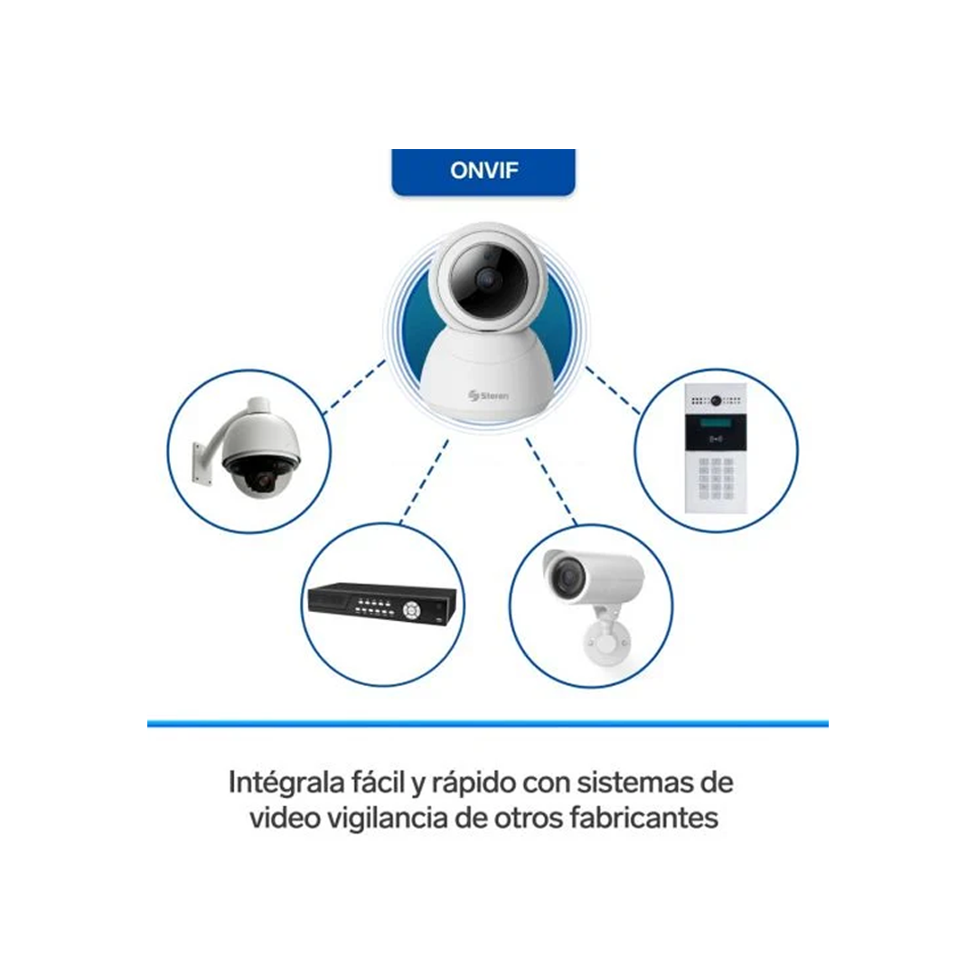 CÁMARA IP STEREN INTERNA 4MPX CCTV-219 - Imagen 8