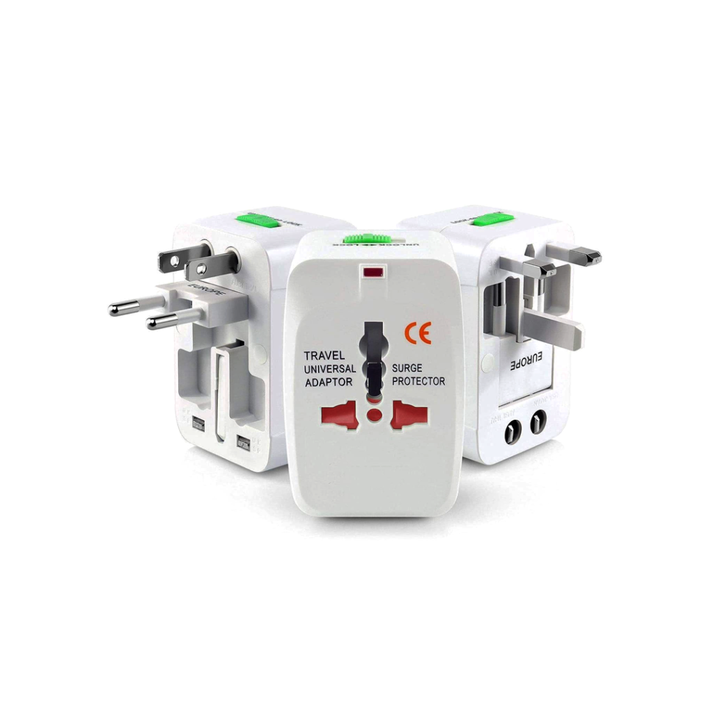 ADAPTADOR UNIVERSAL DE ENCHUFES PARA VIAJEROS