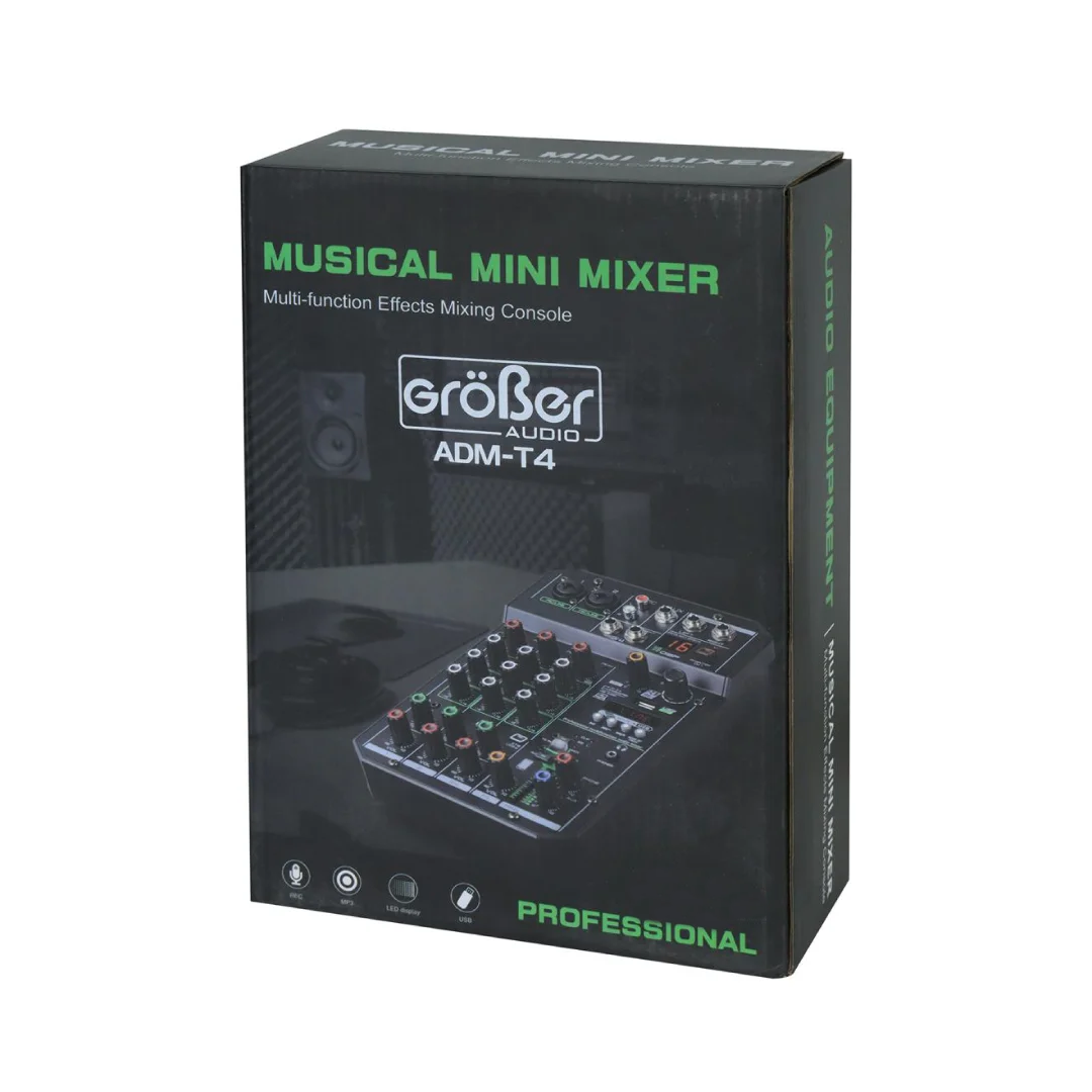 CONSOLA PASIVA 4 CANALES BT/PC - GRÖBER ADM-T4 - Imagen 4