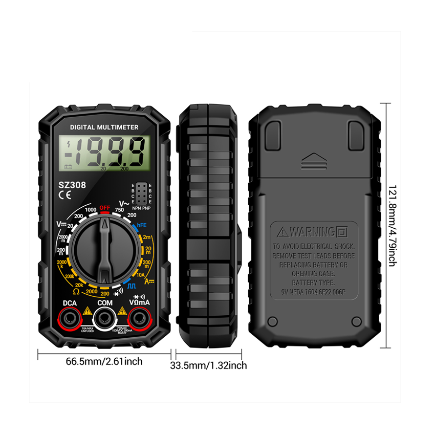 Multímetro Digital ANENG SZ308 - Imagen 2