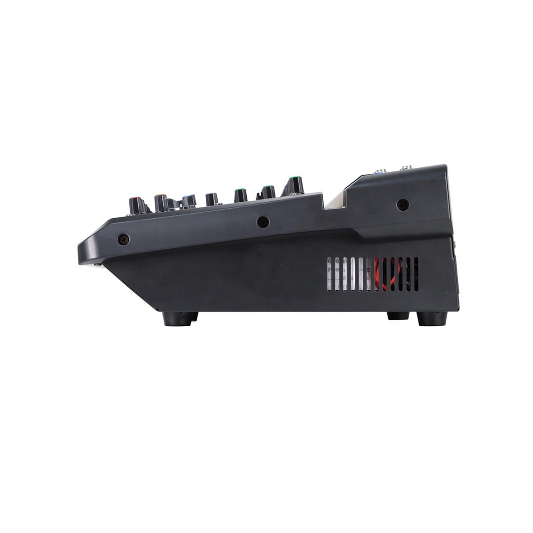 CONSOLA GRÖBER ACTIVA PROFESIONAL 8 CANALES CON USB/BLUETOOTH/FX/PC LINK 2X200W - Imagen 4