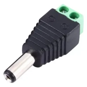 PA JK DC CCTV MACHO A BORNERA ROJO NEG (205210)