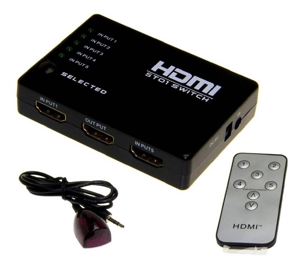 SWITCH HDMI 1 A 3 PUERTOS CON CONTROL MICROTECH