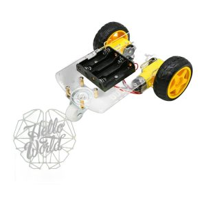 KIT CARRO CHASIS DOBLE 4 LLANTAS