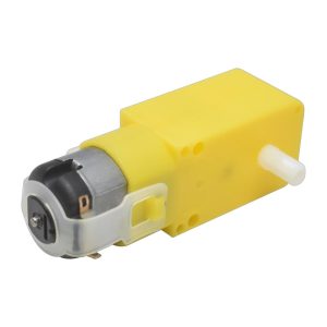 MOTOR REDUCTOR 3-12V BIAXIAL 100RPM 10KG AMARILLO (579009)