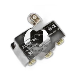 PULSADOR CUADRADO ROJO 2 PINES CON RETENCION